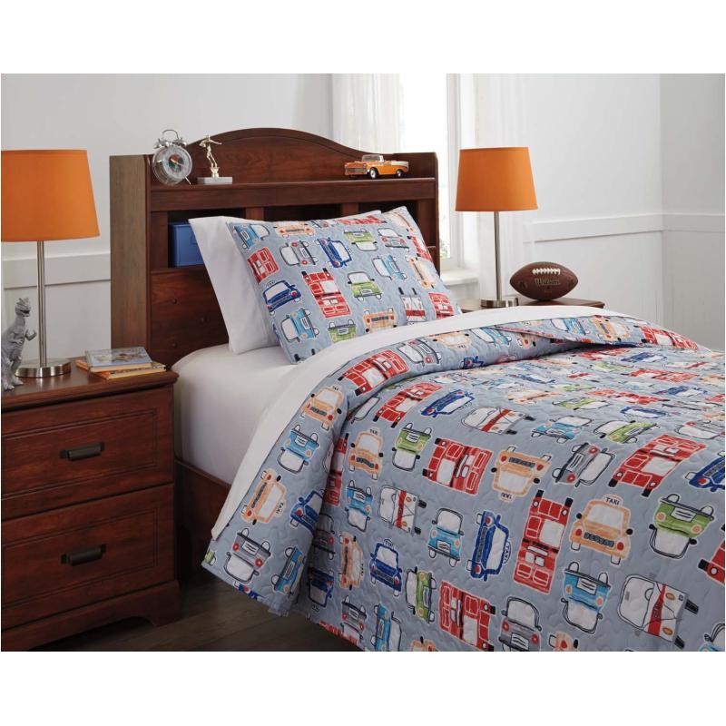 Q321001t Ashley Furniture Beaverton Bedding Twin Quilt Set
