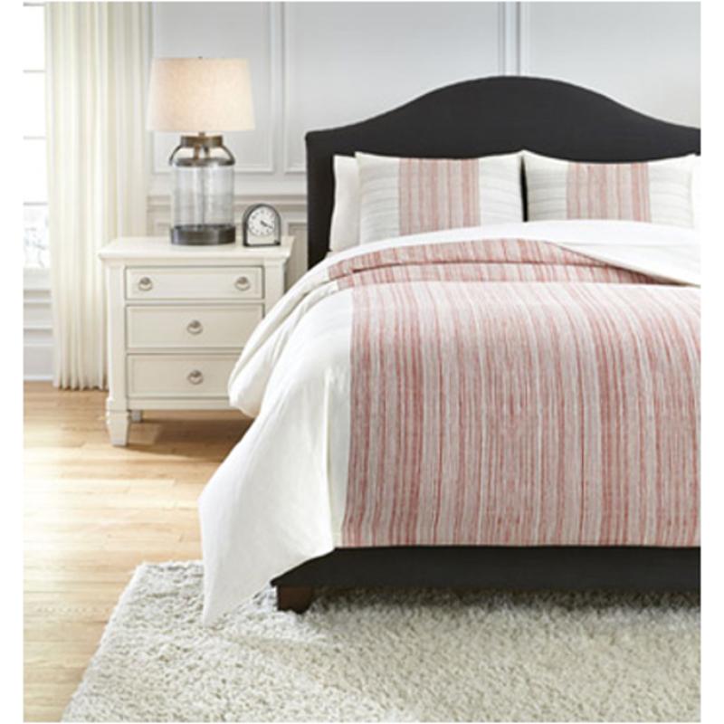 Q346013q Ashley Furniture Bedding Comforter Queen Duvet Cover Set
