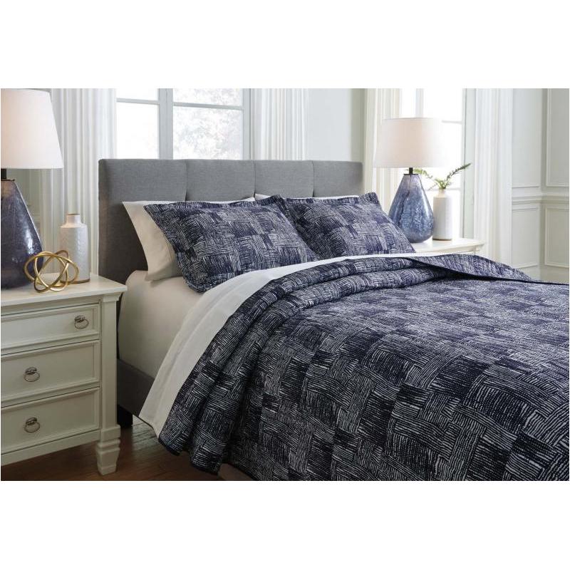 Q365013q Ashley Furniture Bedding Comforter Queen Quilt Set