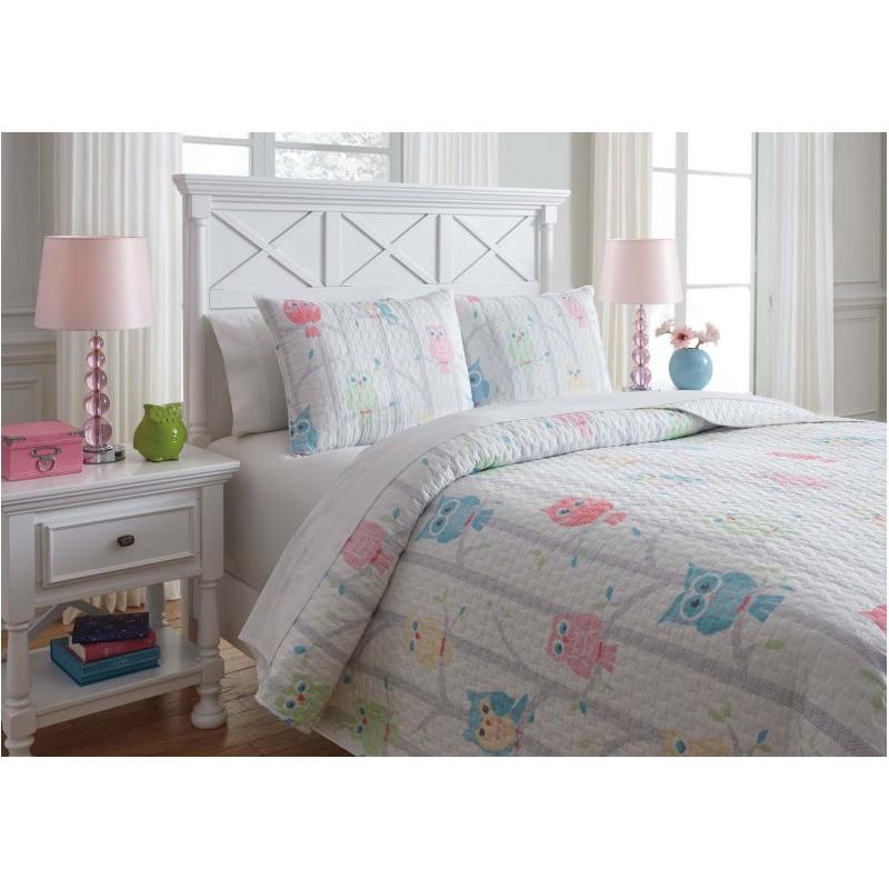 Q384003f Ashley Furniture Bedding Comforter Full Coverlet Set