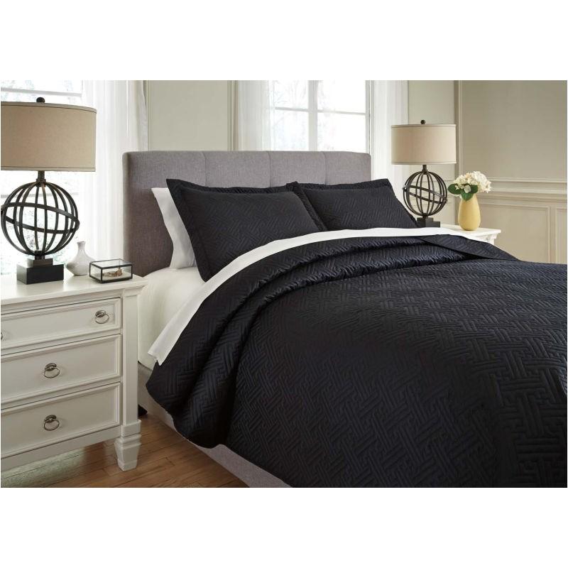Q739013q Ashley Furniture Bedding Comforter Queen Coverlet Set