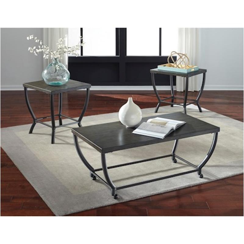 T048-13 Ashley Furniture Champori Living Room Furniture Occasional Table Set