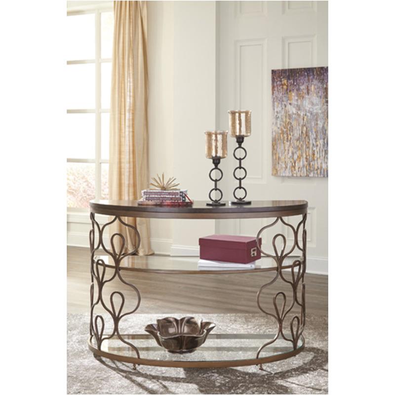 T086-4 Ashley Furniture Fraloni Living Room Furniture Sofa Table