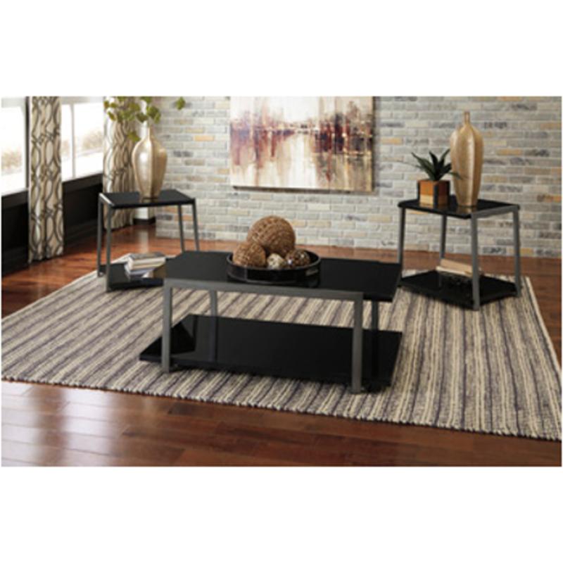 T326-13 Ashley Furniture Rollynx Living Room Furniture Occasional Table Set