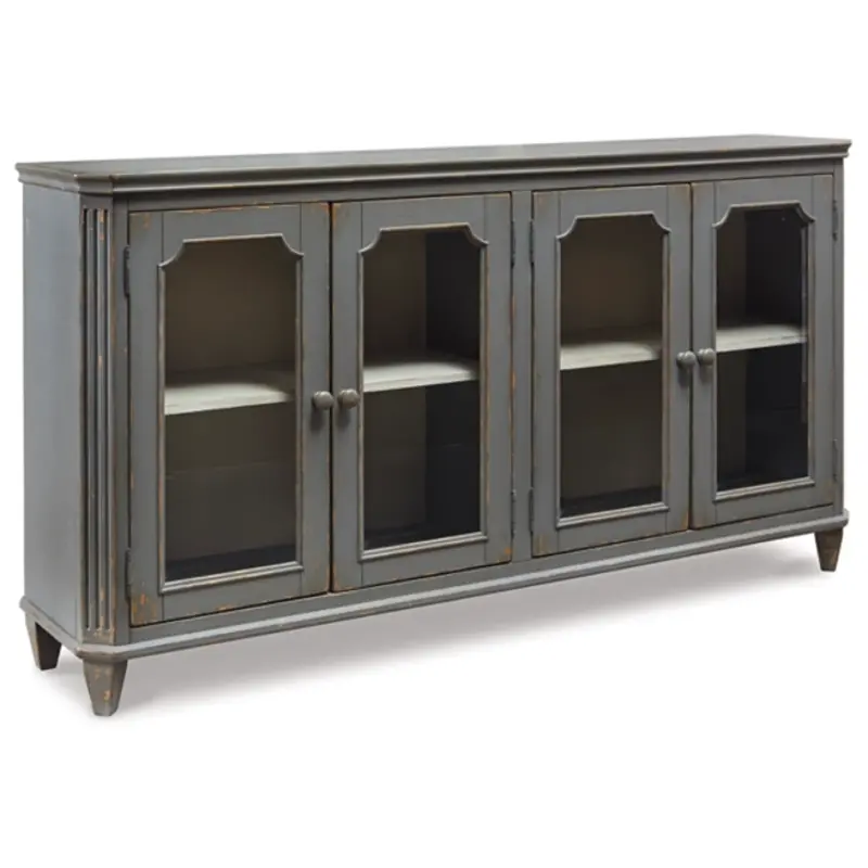T505-662 Ashley Furniture Mirimyn Door Accent Cabinet - Gray T505-662 Ashley Furniture Mirimyn Door Accent Cabinet - Gray
