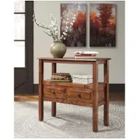 T800-124 Ashley Furniture Abbonto - Warm Brown Accent Furniture Accent Table
