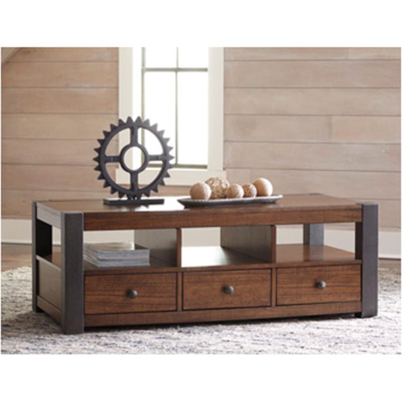 T898-1 Ashley Furniture Heidiho Living Room Furniture Cocktail Table