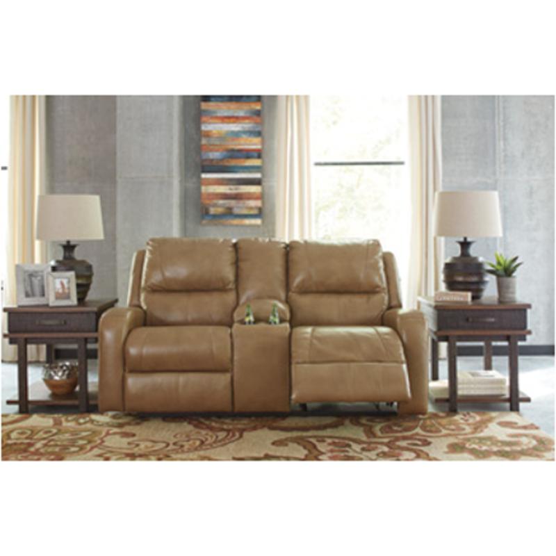 U6070194 Ashley Furniture Double Recliner Loveseat With Console