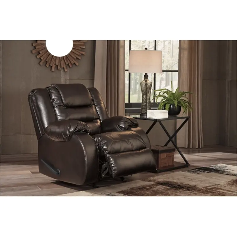 7930725 Ashley Furniture Vacherie - Chocolate Rocker Recliner