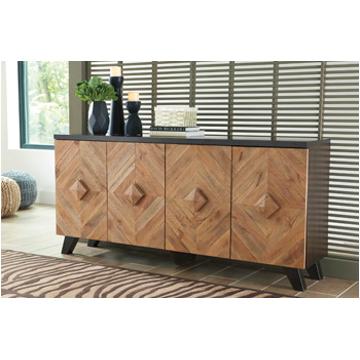 Archdale Gray 6 Door Accent Cabinet - Georgia Furniture Mart