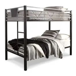 B106-59 Ashley Furniture Dinsmore - Black/gray Bedroom Furniture Bed