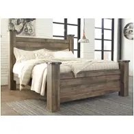 B446-68 Ashley Furniture Trinell - Brown King Poster Bed