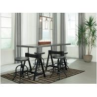 D400-213 Ashley Furniture Minnona Dining Room Furniture Counter Height Table