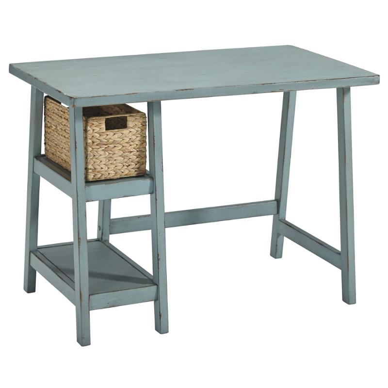 H505710 Ashley Furniture Mirimyn Home Office Small Desk Blue