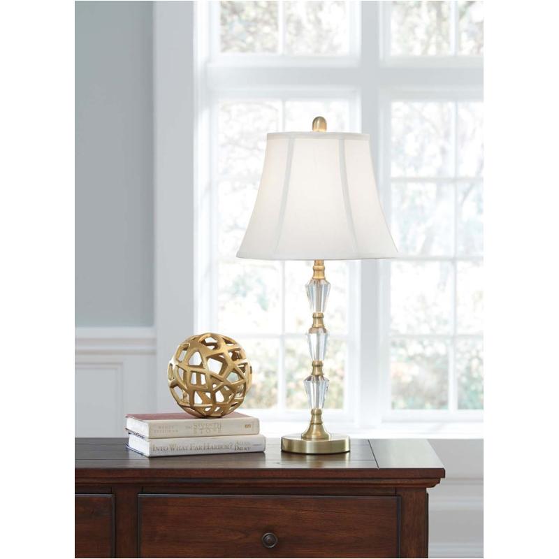 L428104 Ashley Furniture Accent Furniture Crystal Table Lamp