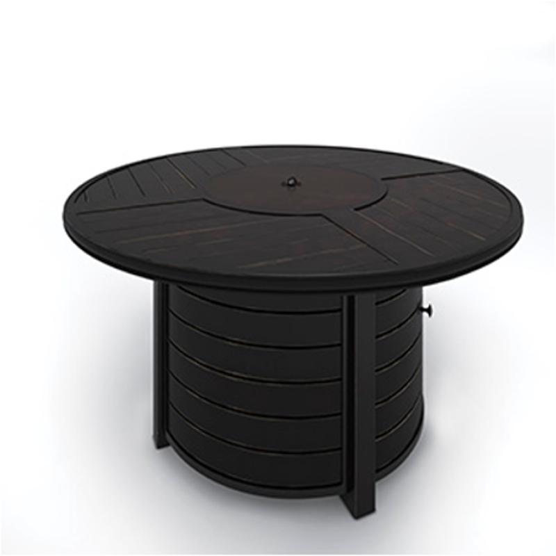 P414 776 Ashley Furniture Castle Island Round Fire Pit Table