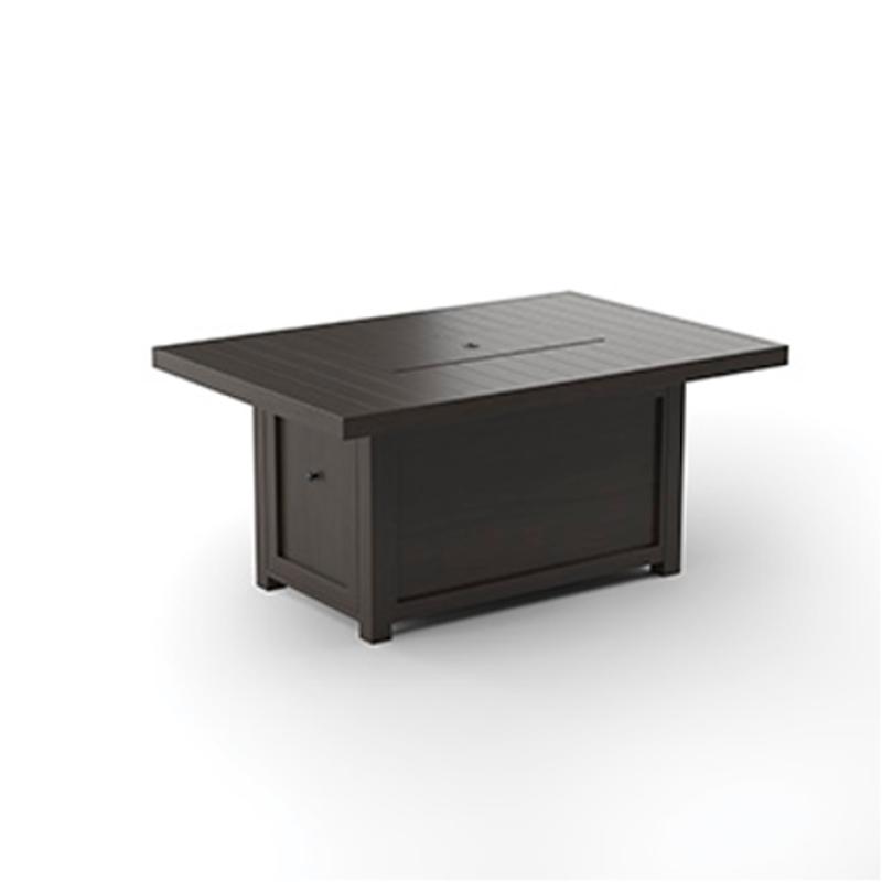 P645 775 Ashley Furniture Cordova Reef Rectangular Fire Pit Table