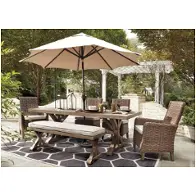 P791-625 Ashley Furniture Beachcroft Outdoor Furniture Dining Table