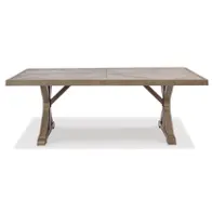 P791-625 Ashley Furniture Rectangular Dining Table With Umb Opt