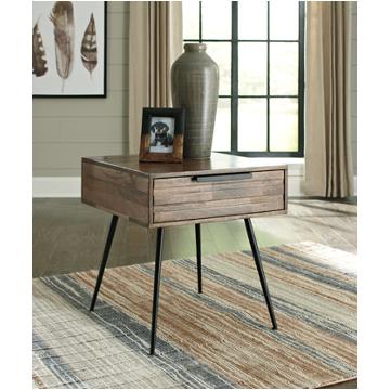 T825-2 Ashley Furniture Karmont Living Room Furniture End Table