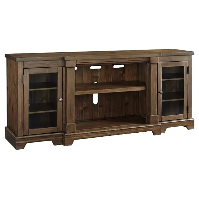 W71968 Ashley Furniture Xl Tv Stand W/fireplace Option