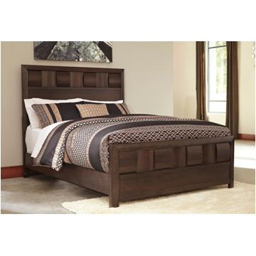 B582-96 Ashley Furniture Chanella - Dark Brown Queen Panel Rails