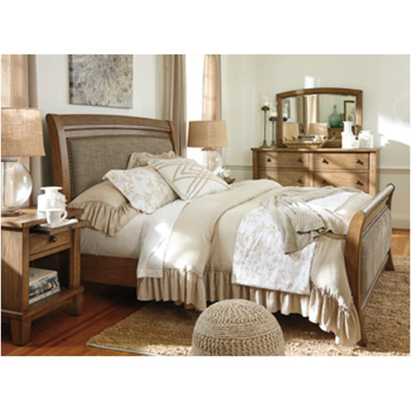 B655-58 Ashley Furniture Tamburg Bedroom Furniture Bed