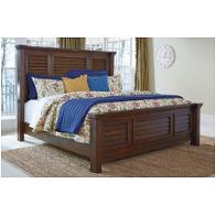 B662-77 Ashley Furniture Windville - Dark Brown Bedroom Furniture Bed