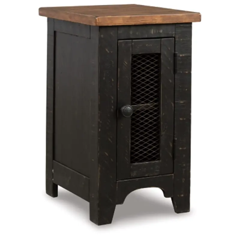 T468-7 Ashley Furniture Valebeck Chair Side End Table