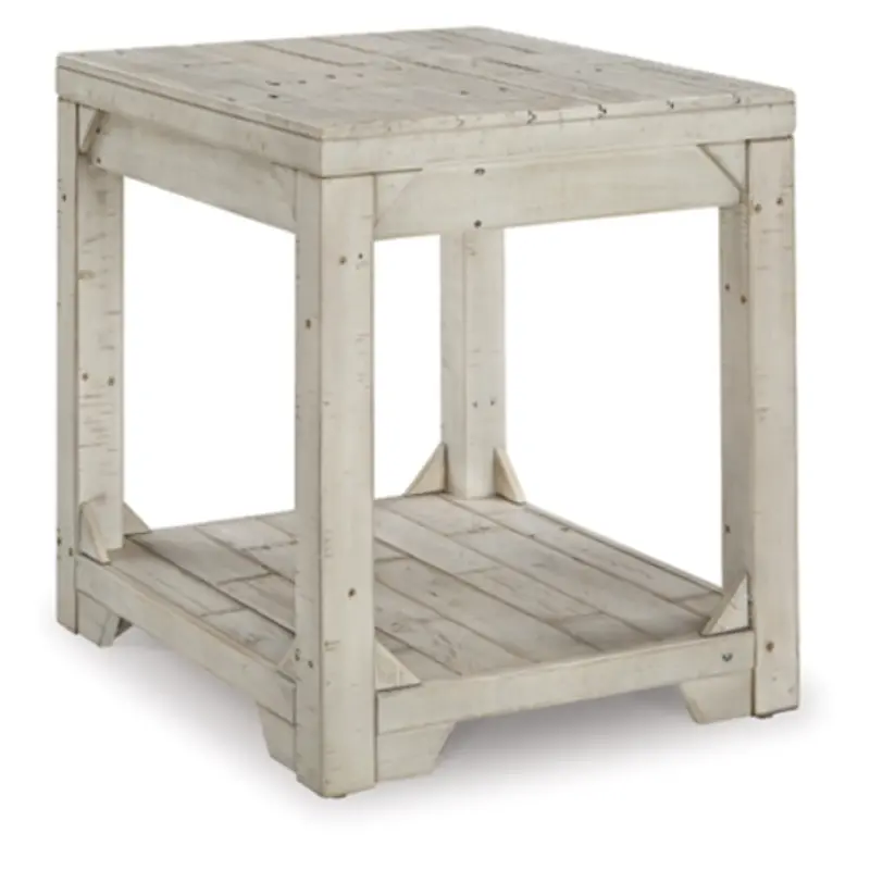 T755-3 Ashley Furniture Fregine Rectangular End Table
