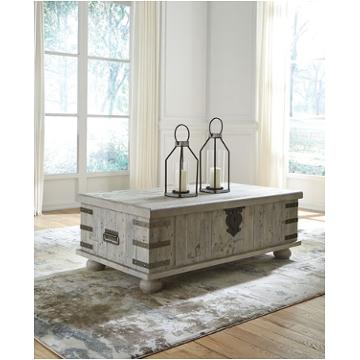 T757-9 Ashley Furniture Carynhurst Living Room Furniture Cocktail Table