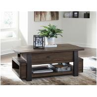 T758-9 Ashley Furniture Vailbry Living Room Furniture Cocktail Table