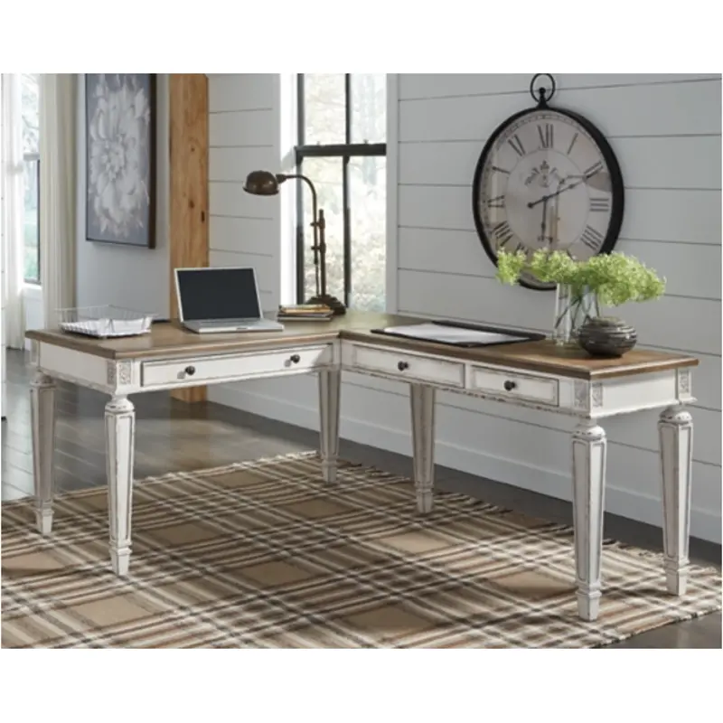 H743-34r Ashley Furniture Realyn Home Office Furniture Desk