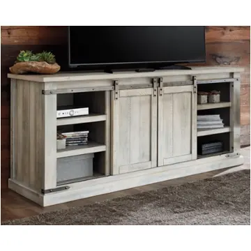 W880-68 Ashley Furniture Mallacar Xl Tv Stand W/fireplace Option