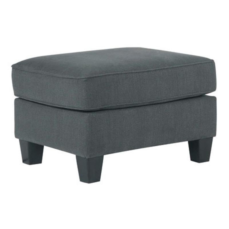 6080414 Ashley Furniture Shayla - Dark Gray Living Room Furniture Ottoman