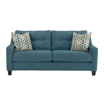 6080538 Ashley Furniture Shayla - Teal Living Room Furniture Sofa