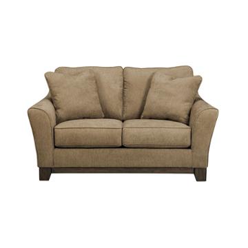 6680235 Ashley Furniture Morandi - Mocha Living Room Furniture Loveseat