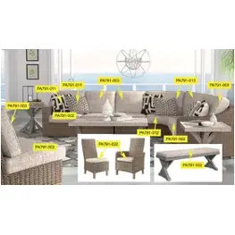Pa791-013 Ashley Furniture Beachcroft Outdoor Furniture Pillow