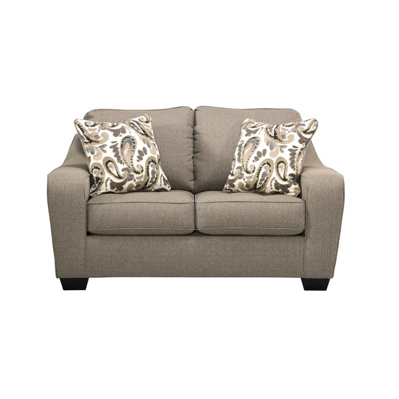 8730235 Ashley Furniture Arietta - Shitake Living Room Furniture Loveseat