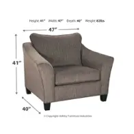4580623 Ashley Furniture Nemoli Chair And A Half