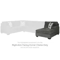 8070317 Ashley Furniture Ballinasloe Smoke Raf Corner Chaise