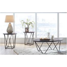 T384-13 Ashley Furniture Neimhurst Living Room Furniture Occasional Table Set