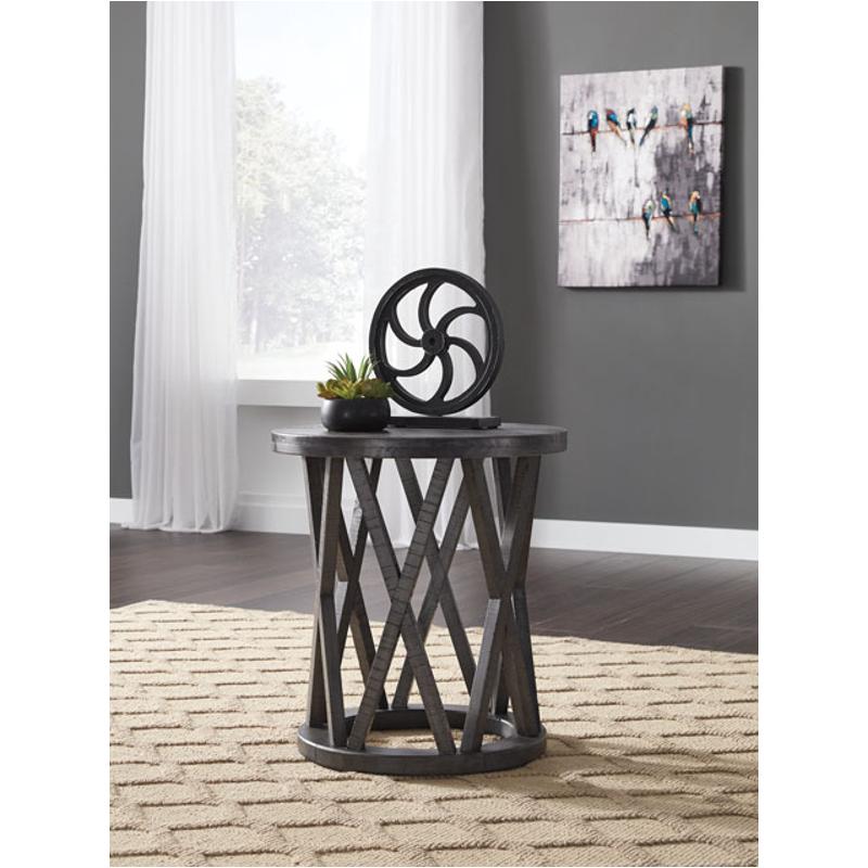 T711 6 Ashley Furniture Sharzane Living, Ashley Furniture Round End Tables