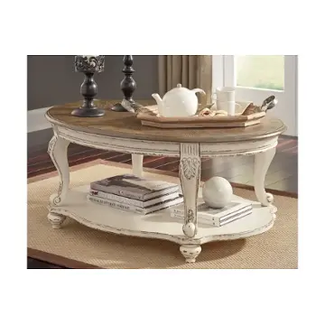 T743-0 Ashley Furniture Realyn Living Room Furniture Cocktail Table
