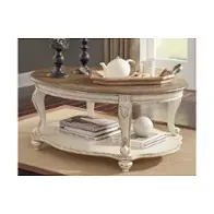 T743-0 Ashley Furniture Realyn Living Room Furniture Cocktail Table