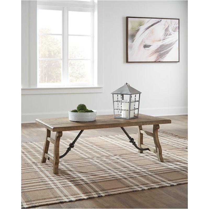 T824-1 Ashley Furniture Dazzelton Living Room Furniture Cocktail Table