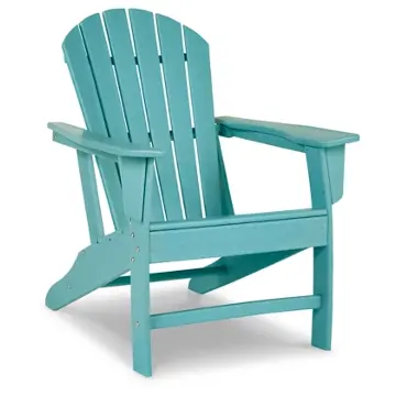 P012-898 Ashley Furniture Sundown Treasure - Turquoise Outdoor Furniture Accent Chair