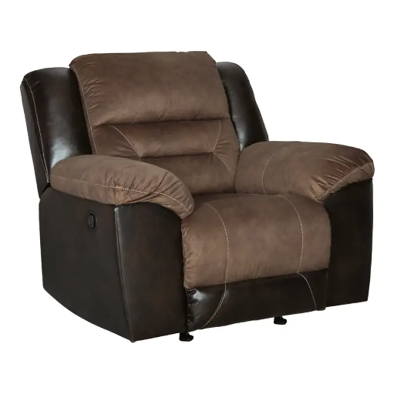 2910125 Ashley Furniture Earhart Chestnut Rocker Recliner