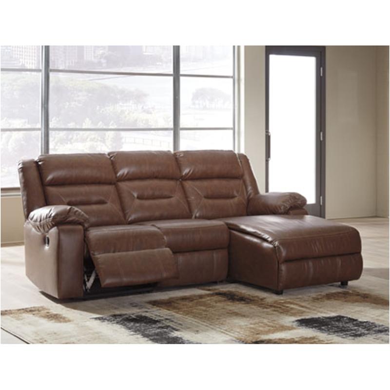 5110417 Ashley Furniture Coahoma - Chestnut Raf Corner Chaise