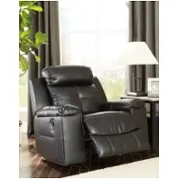 8210525 Ashley Furniture Kempten - Black Rocker Recliner